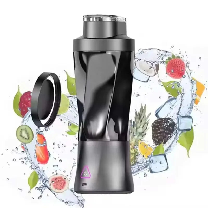 Portable Blender Electric Juicer Fruit Mixers USB Rechargeable Smoothie Mini Blender Multifunction Juice Maker for Use in Homes.
