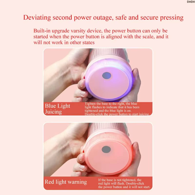Portable Blender, Portable Blender for Shakes and Smoothies , Magnetic USB Fast Charging Mini Fresh Juice Mixer Bottle