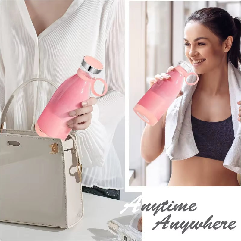 Portable Blender, Portable Blender for Shakes and Smoothies , Magnetic USB Fast Charging Mini Fresh Juice Mixer Bottle